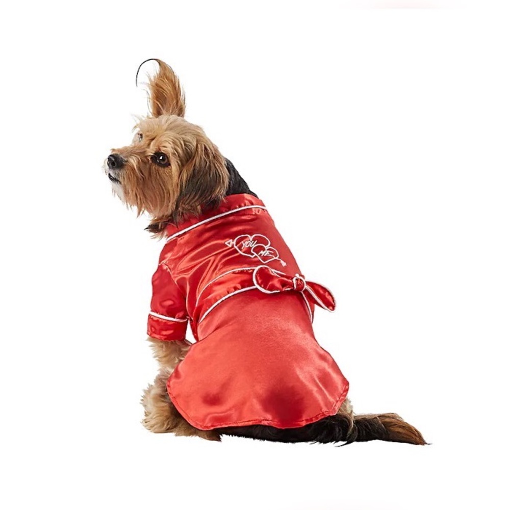 Top Paw XOXO Dog Red Robe Shirt